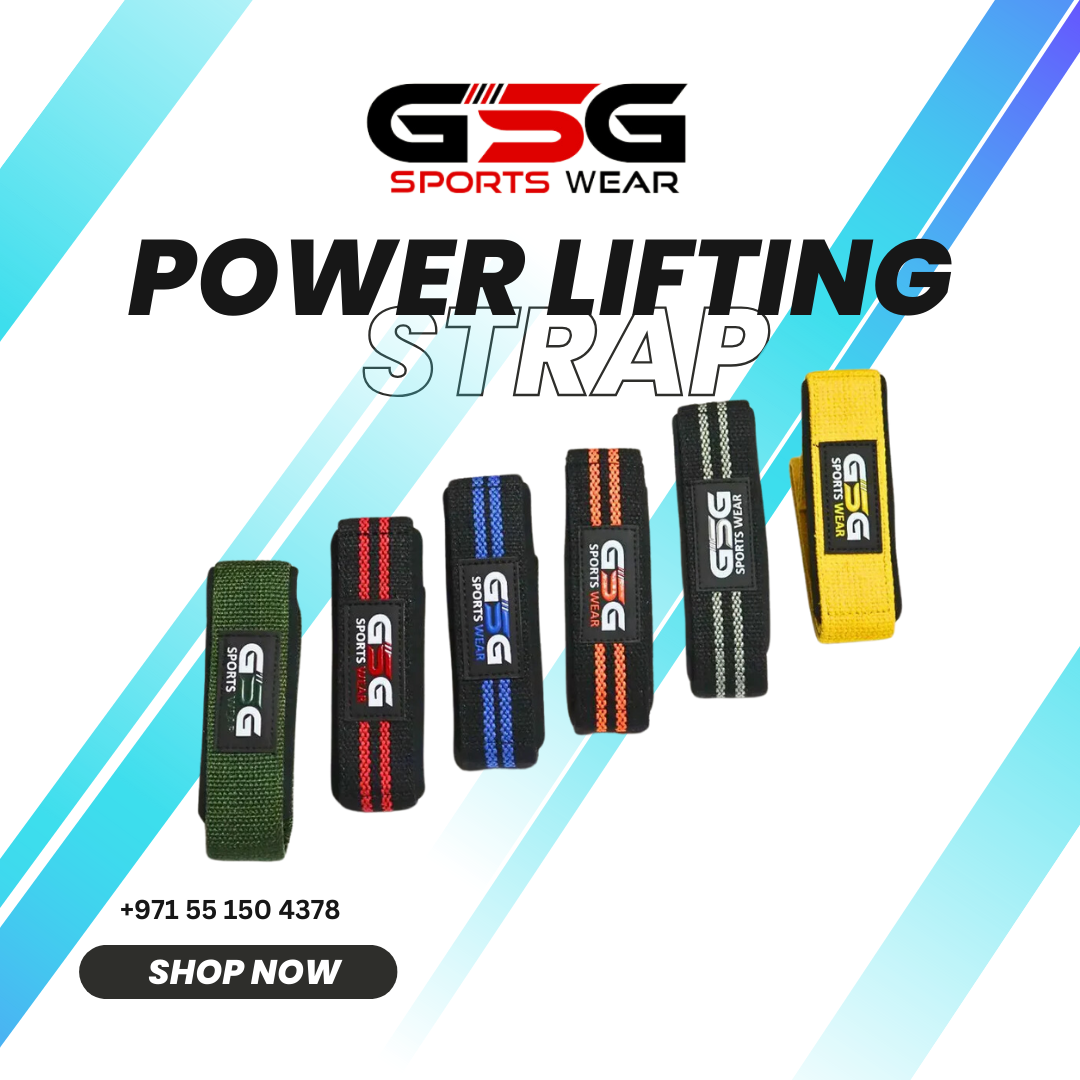 GSG Lifting Straps for Enhanced Weightlifting Performance | UAE