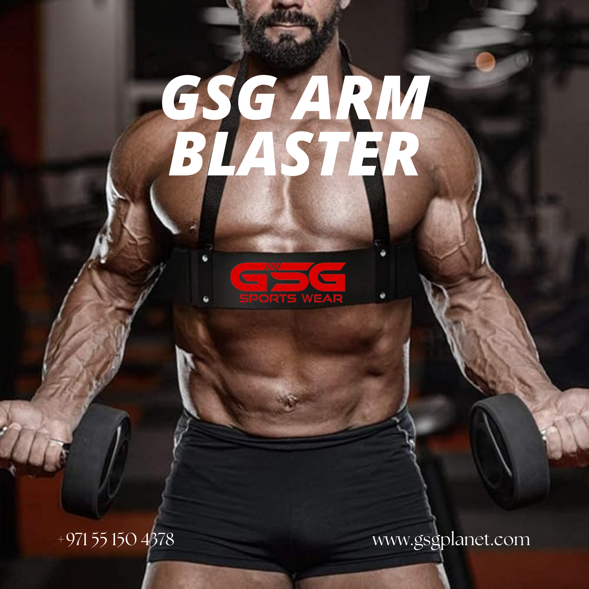 GSG Arm Blaster - Ultimate Bicep and Tricep Support