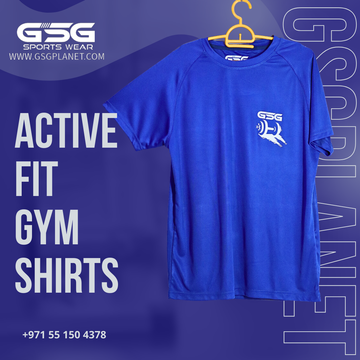 GSG ActiveFit Gym Shirts - Blue