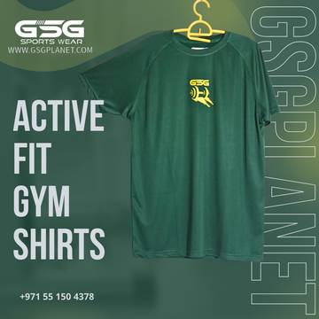 GSG ActiveFit Gym Shirts - Green