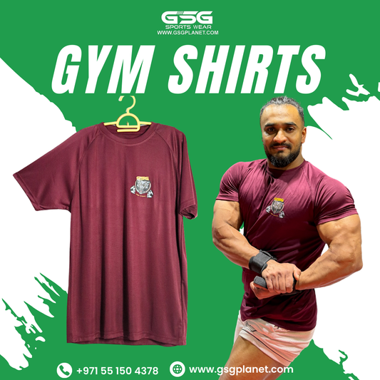 GSG ActiveFit Gym Shirts - Red