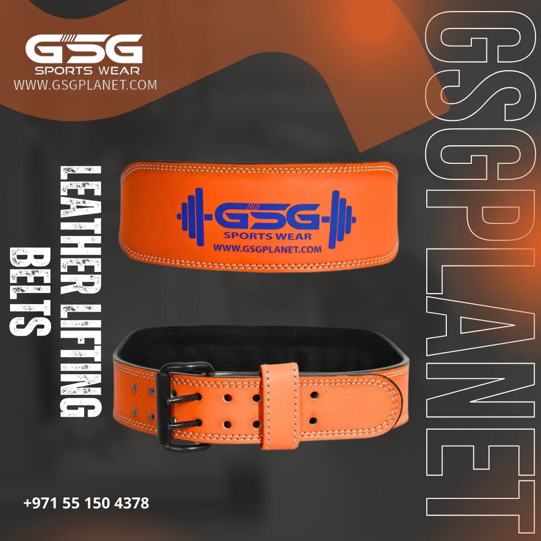 Upper Lifting Belt - Weightlifting Belts - Orange