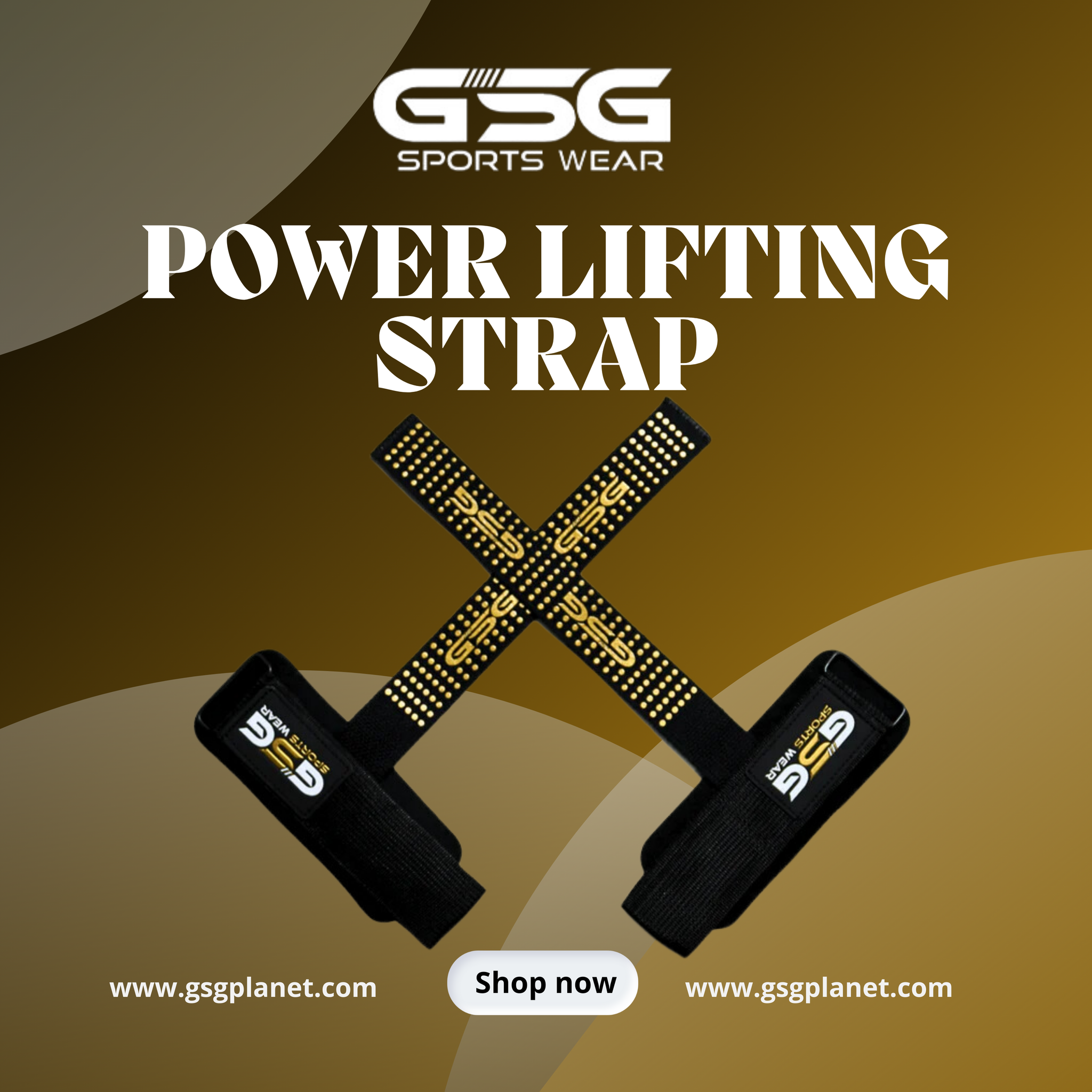 GSG Heavy-Duty Lifting Strap – Yellow