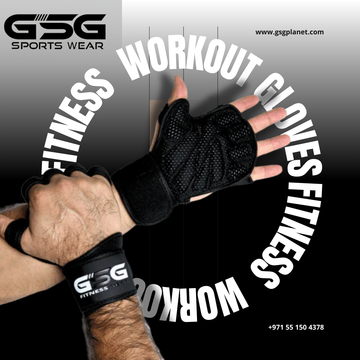 Fitness Workout Gloves - Black