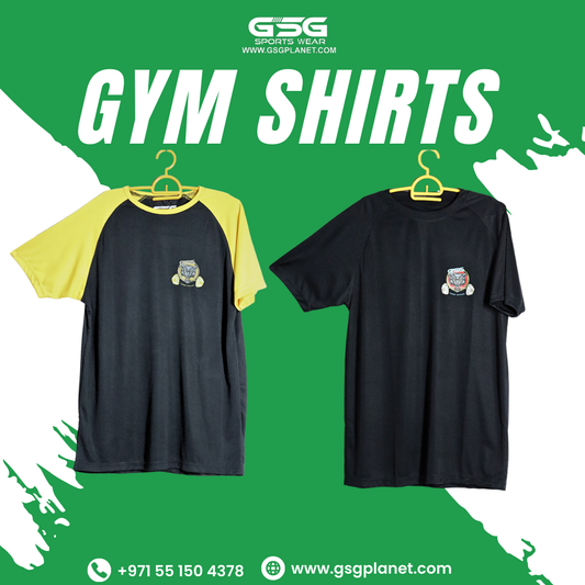 GSG ActiveFit Gym Shirts - Black