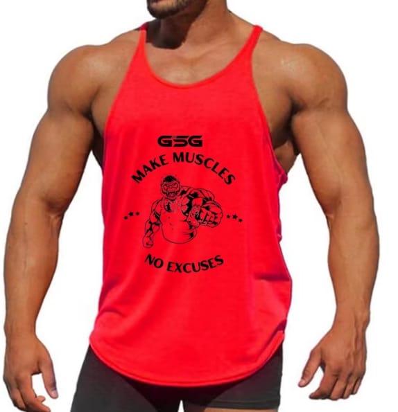 Men's Breathable Performance Tank Top - Moisture-Wicking Gym Wear gsgplanet