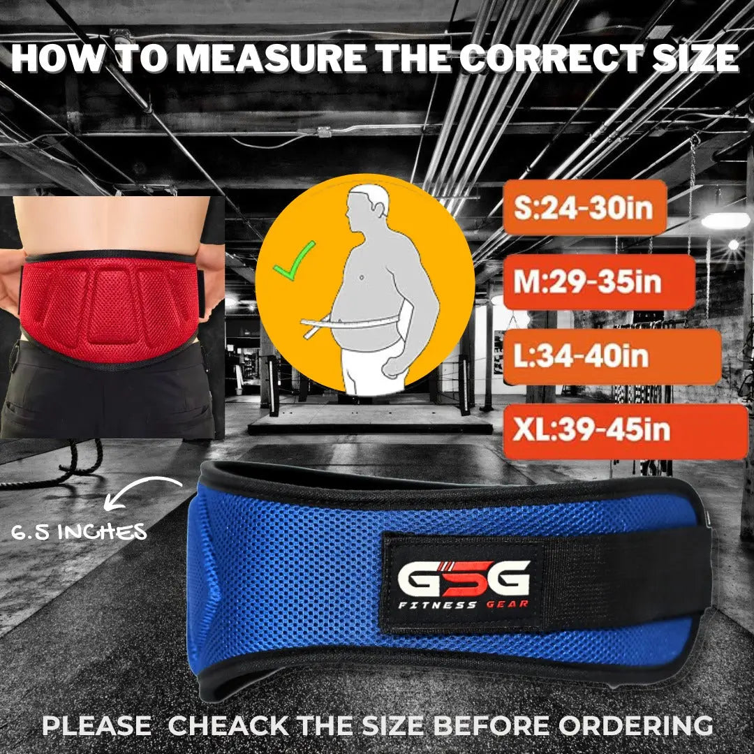 6" REINFORCED NYLON LIFTING BELT gsgplanet