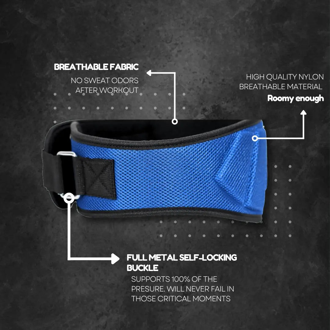 6" REINFORCED NYLON LIFTING BELT gsgplanet