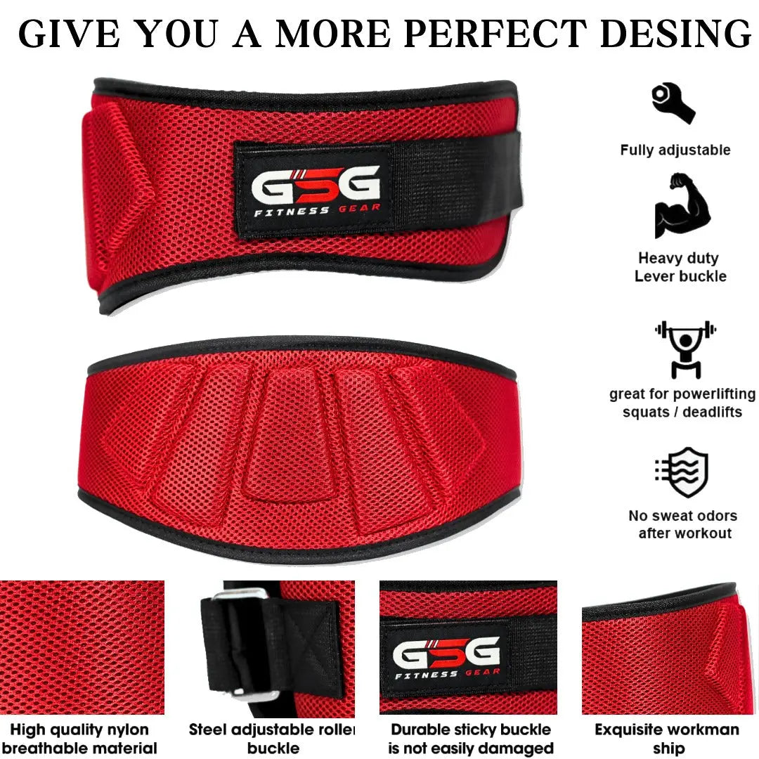 6" REINFORCED NYLON LIFTING BELT gsgplanet