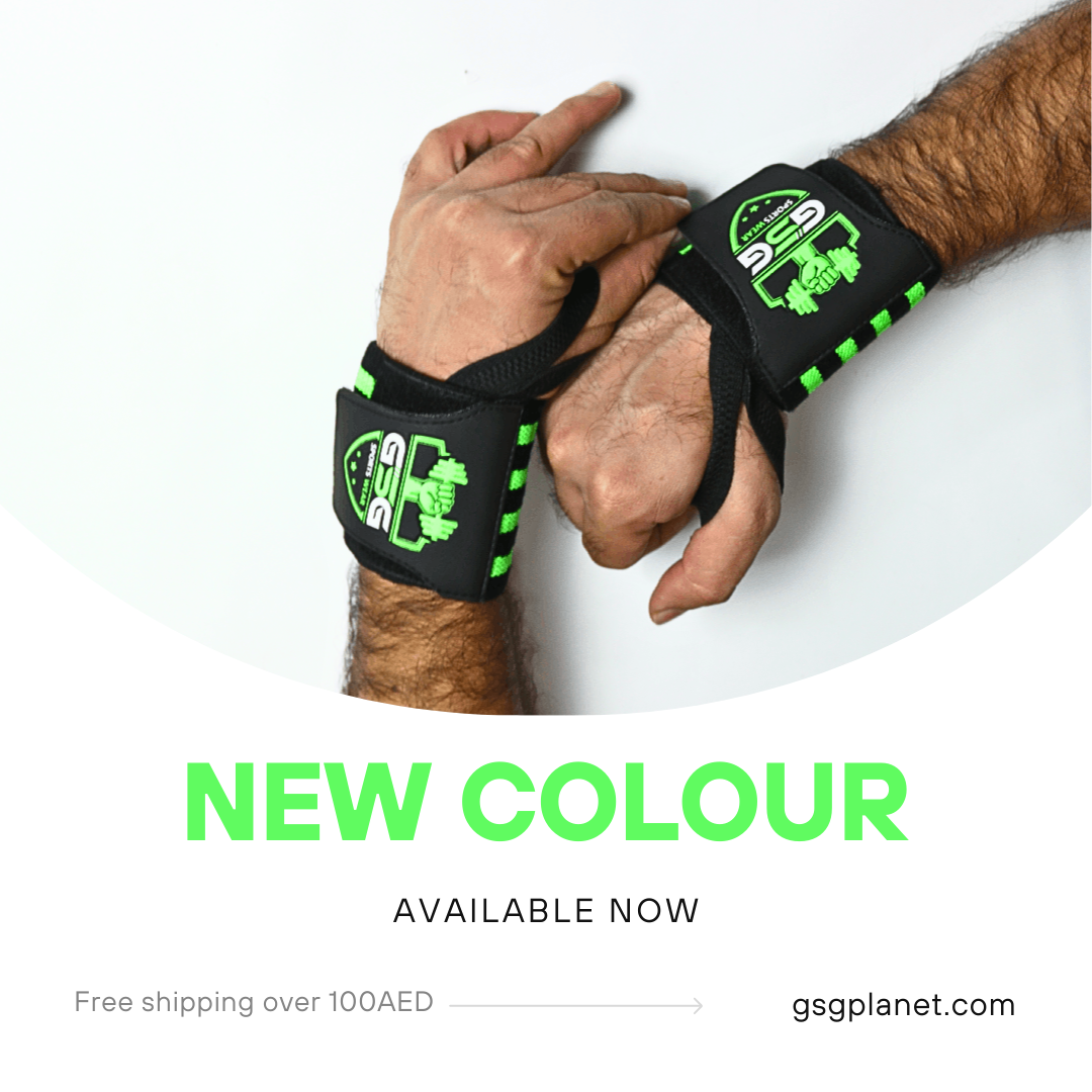 Gym Workout Wrist Strap - NEON gsgplanet