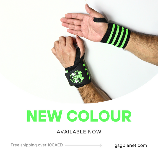 Gym Workout Wrist Strap - NEON gsgplanet