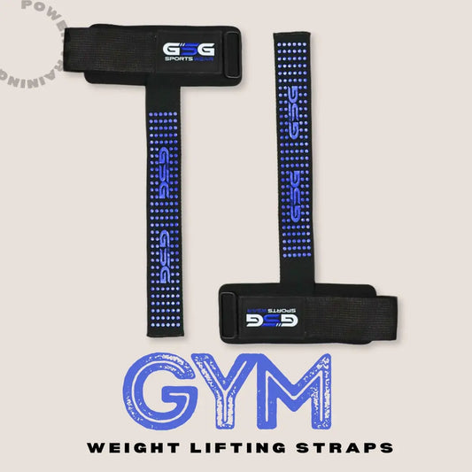 GSG Blue Dot Powerlifting Grip Straps gsgplanet