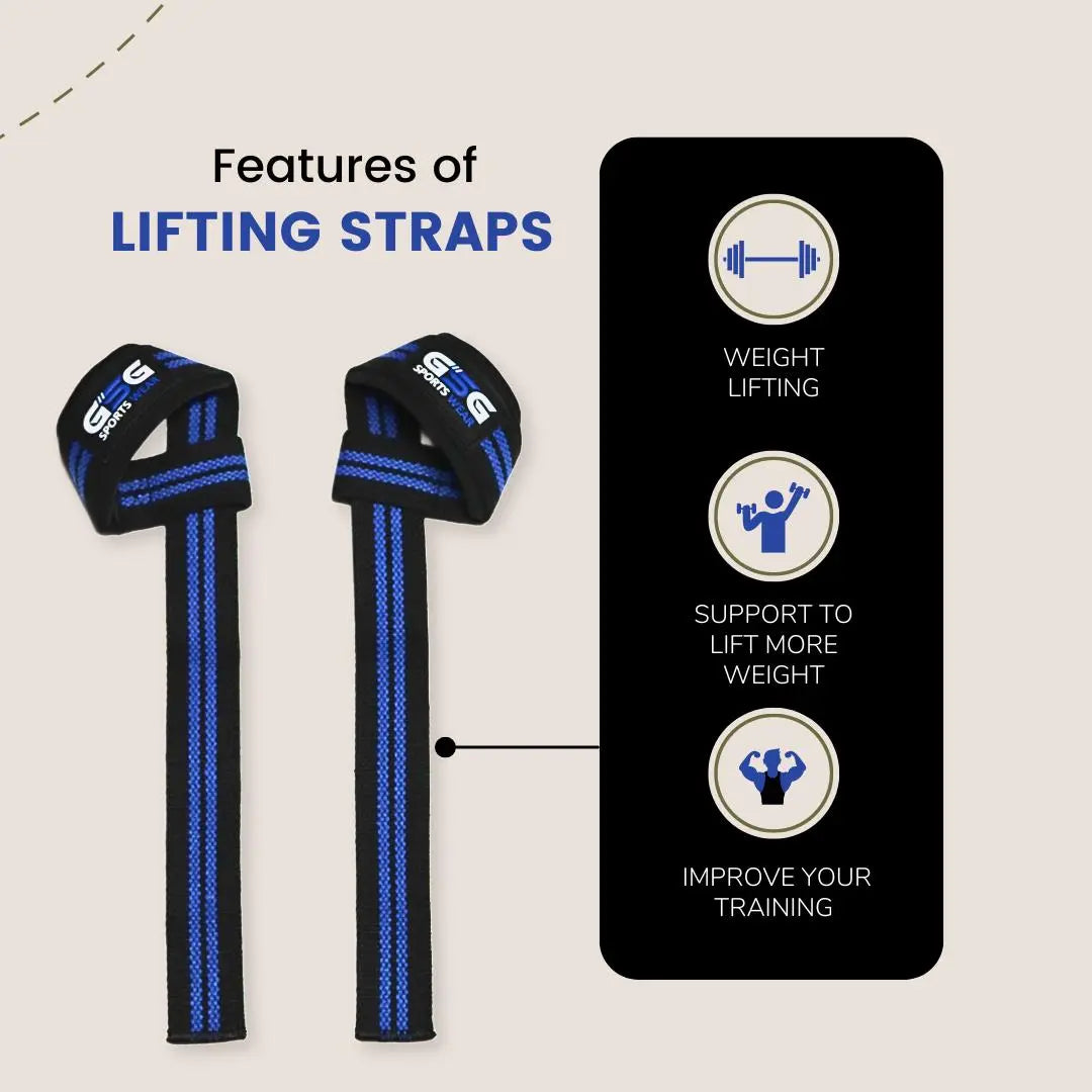 GSG Lifting Straps for Enhanced Weightlifting Performance | UAE - gsgplanet