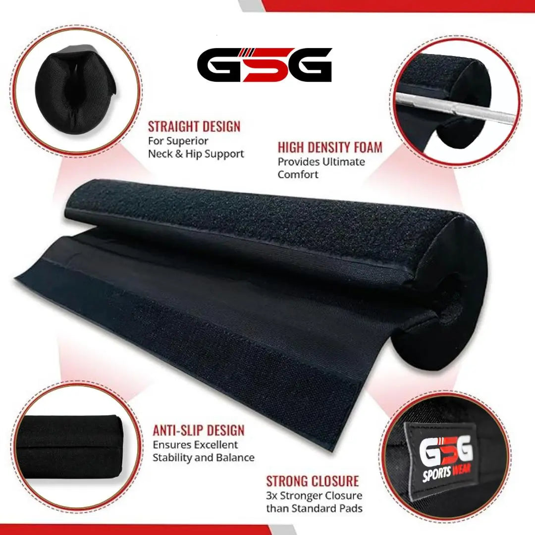 GSG Sports Wear Barbell Pad – High-Density Foam for Superior Comfort gsgplanet