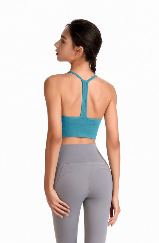 GSG Racerback Sports Bra – Sea Green