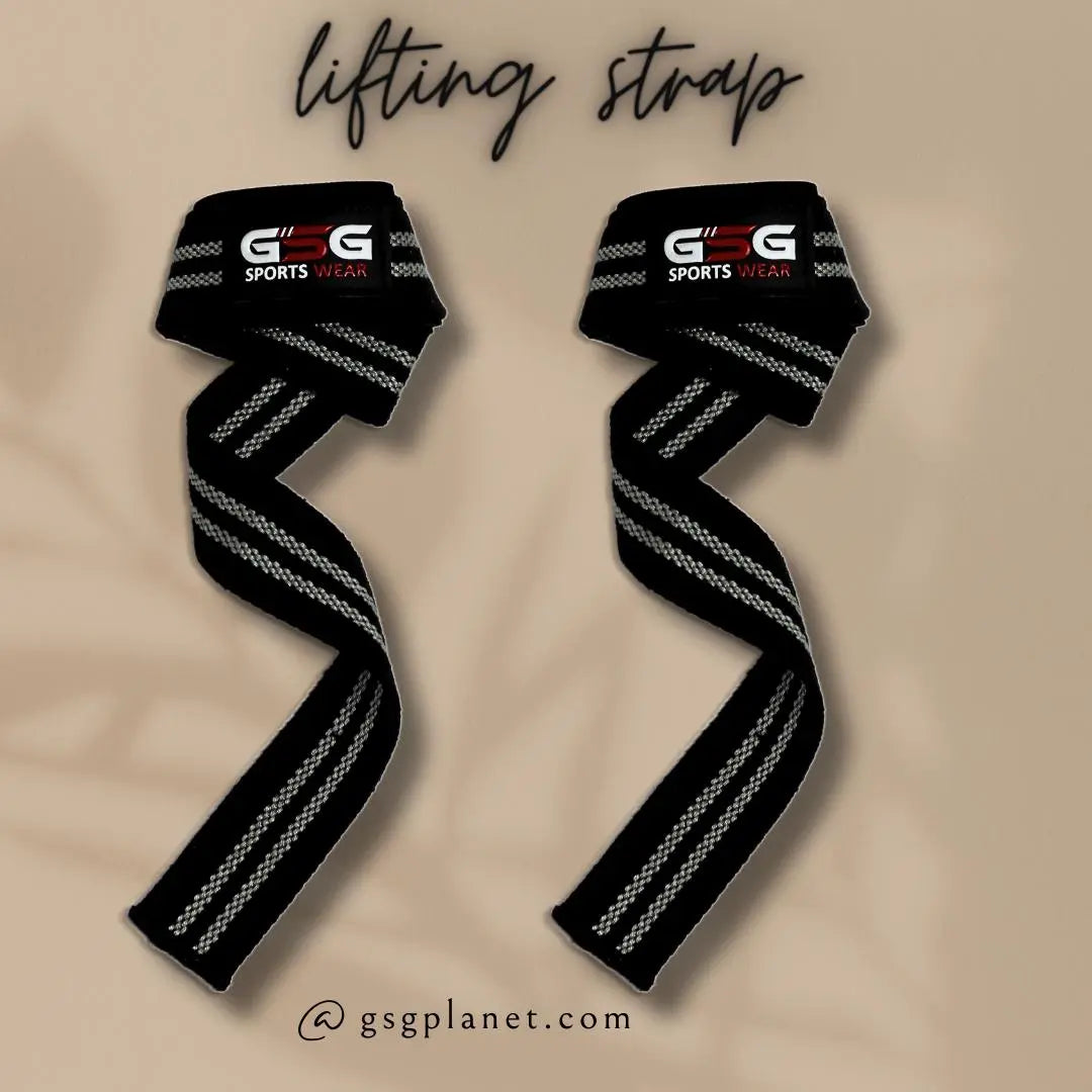 Heavy Duty Lifting Straps - Padded Neoprene - gsgplanet