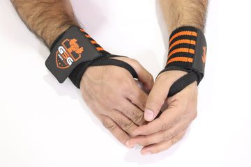 Gym Workout Wrist Strap - ORANGE gsgplanet