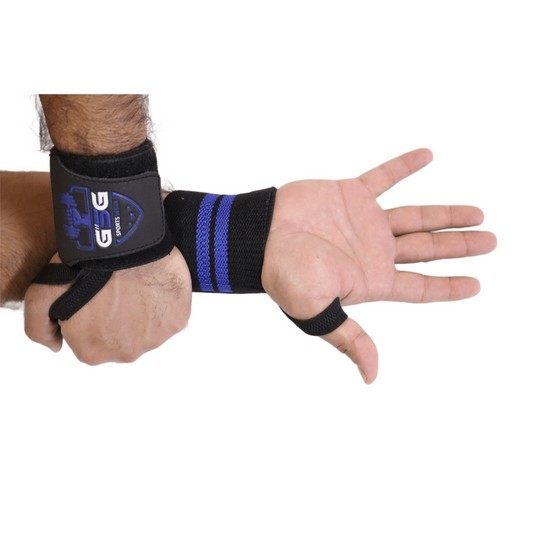 Gym Workout Wrist Strap - BLUE gsgplanet