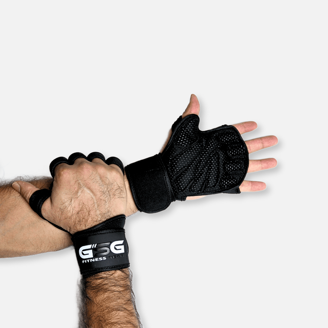 Fitness Workout Gloves - Black gsgplanet