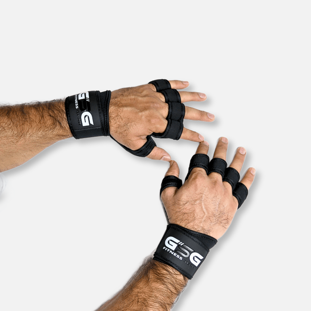 Fitness Workout Gloves - Black gsgplanet