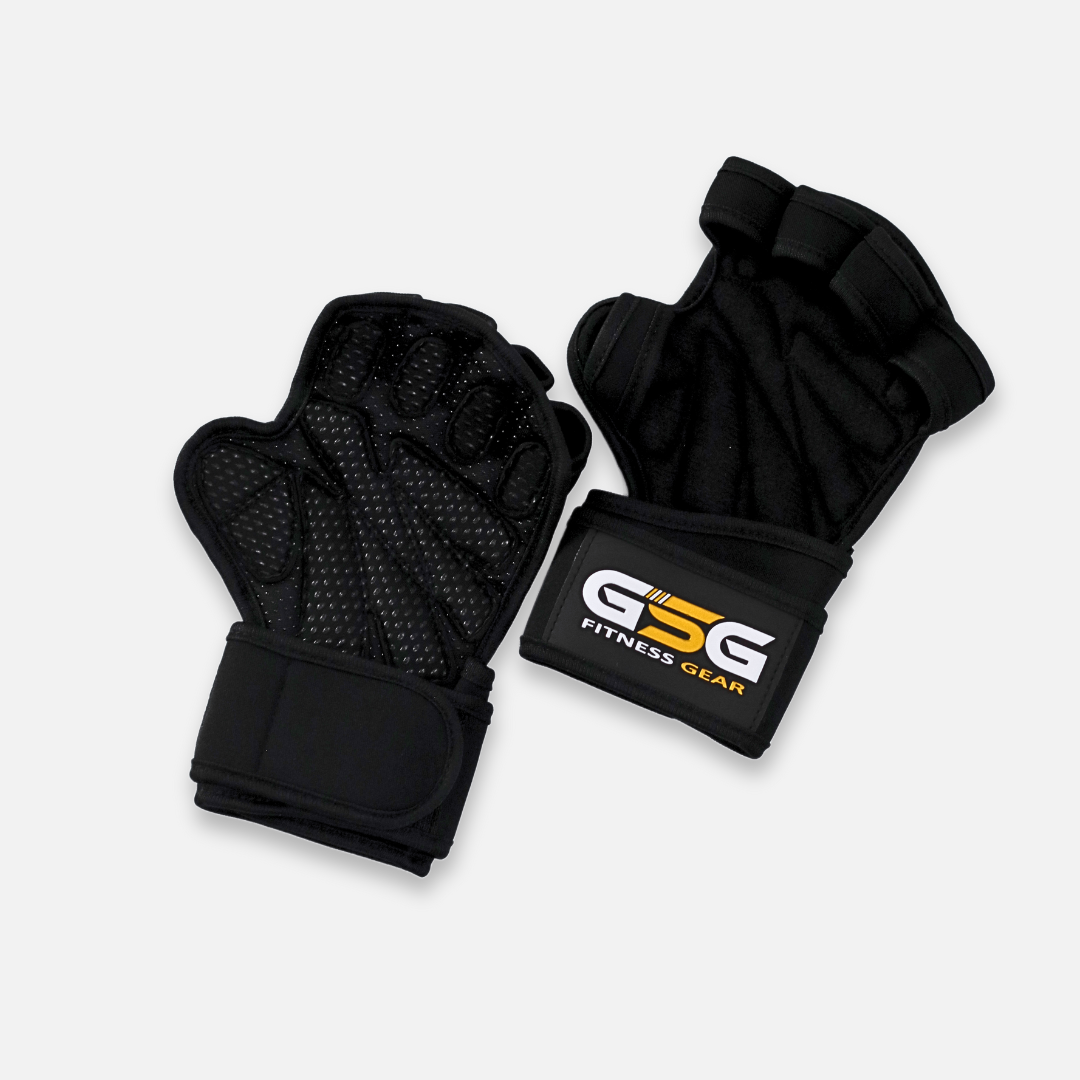 Fitness Workout Gloves - Black gsgplanet